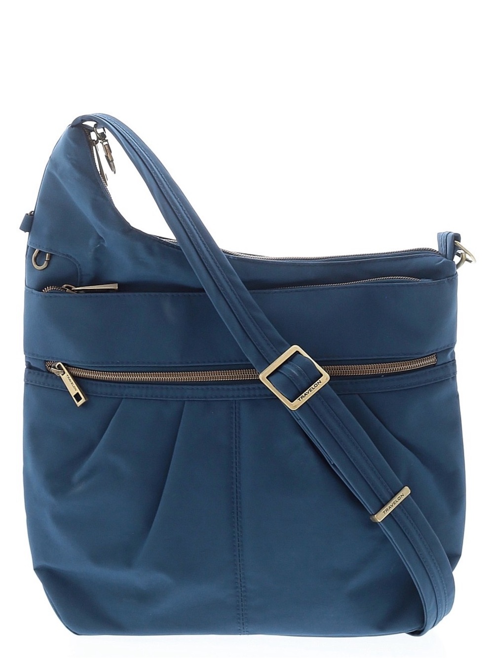 Travelon Anti-Theft Signature 3 Compartment Crossbody Bag Like New